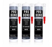 Built Right Heavy-Duty Mounting Adhesive 300Ml, Strong Grab No Nails Glue, Solvent Free Adhesive (Pack Of 3)