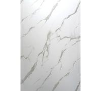 Built Right Pvc Shower Wall Panels 1M X 2.4M Waterproof Bathroom Panels 10mm Thick Pvc Splash Panels (Timeless Marble Matt Sp60)