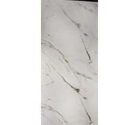 Built Right Pvc Shower Wall Panels 1M X 2.4M Waterproof Bathroom Panels 10mm Thick Pvc Splash Panels (Glided Marble Gloss Sp54)