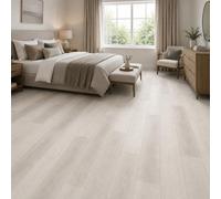 Built Right Spc Vinyl Click Flooring Finish Grey 6.5mm Wood Effect Planks 1.79M2 Pack Luxury Bathroom Kitchen Floor For Diy Floors