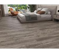 Built Right SPC Vinyl Click Lock Flooring - Norman Slate Wood Effect Planks, 6.5mm Thick, Easy DIY Interlocking Installation, Luxury Vinyl Flooring for Bathroom, Kitchen, Bedroom - 1.79m² Pack