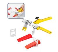 Built Right Tile Leveling System 401 Pcs 300 1mm Tile Spacers 100 Reusable Wedges 1 Tile Levelling Pliers