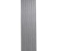 Built Right Wood Slat Acoustic Wall Panels - Soundproofing for Walls & Ceilings - Noise Reduction & Decorative Design - Home & Office - 240cm x 60cm (Silver Oak)
