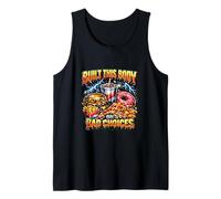 Built This Body On Bad Choices Funny Junk Food Lover Tank Top