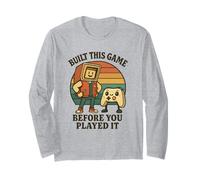 Built This Game Before You Played It Retro Gamer Controller Long Sleeve T-Shirt