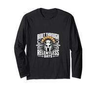 Built Through Relentless Days Spartan Men Long Sleeve T-Shirt