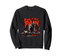 Built Through Struggle Strength Mindset Graphic Sweatshirt