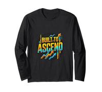 Built to Ascend Growth Mindset Design Long Sleeve T-Shirt