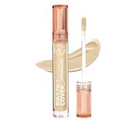 Built to Cover Liquid Concealer for Women With Spf & Hyaluronic Acid| Full Coverage Matte Finish Concealer for Dark Circles |Waterproof Formula| Suitable for Indian Skin Tones - 104N Natural Beige