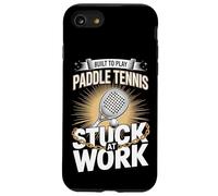 Built To Play Paddle Tennis Stuck At Work Player Case for iPhone SE (2020) / 7/8