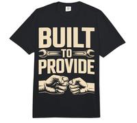 Built to Provide Hardworking Provider Father Pride Comfort Colors Adult Heavyweight T-Shirt