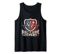 Built to Serve Others Medical Pride Tank Top