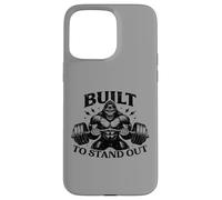 Built to Stand Out Gorilla Strong Weightlifting Gym Case for iPhone 15 Pro Max