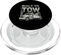Built To Tow Tow Truck Driver Heavy Duty Operator PopSockets PopGrip for MagSafe