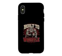 Built To Wrestle Wolf Tough Relentless Mat Grinder Case for iPhone X/XS