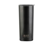 Built 5193246 Insulated Travel Mug/Vacuum Flask, Stainless Steel, 590 ml (20 oz) - Charcoal Grey
