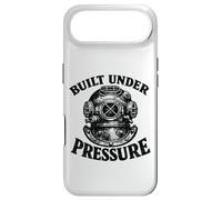 Built Under Pressure Oldschool Vintage Dive Suit Scuba Diver Case for iPhone Air