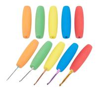 Built Up Foam Tubing - 10 Piece Adaptive Grip Aid for Elderly and Disabled | Soft Anti Slip Handles for Utensils Tools, Lightweight 3g Each, Spoon, Toothbrush, Pencil Holder, Daily Living