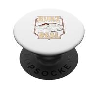 Built When Cars were Real Funny Old Classic Car Lover PopSockets Adhesive PopGrip