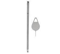 Builtin Electromagnetic Stylus Write Touch Screen Handwriting Pen for LG Stylo 6 Q730, Metal Body Stylus Pen with Precise Tip, Lightweight 68g Design for Smooth Note - Taking and (Gray)