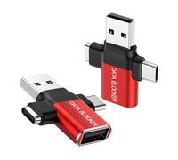 BUISAMG Data Blocker, 4-in-1 Universal USB Data Blocker, Protection from Illegal Downloading, Hacking Proof 100% Guaranteed, for iPhone 15 16 and Any USB Device Charging. 2-Pack