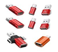 BUISAMG Data Blocker, USB Data Blocker Protection from Illegal Downloading, Hacking Proof 100% Guaranteed, USB C Data Blocker for iPhone 16 15 and Any USB Phone Charging (8-Pack)