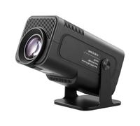 [Buit-in Apps & Auto Keystone] Mini Projector 300 ANS/18000 Lumen Native 1080P Full HD Support 4K, WiFi 6 & Bluetooth, Auto Keystone, Portable Projector for Bedroom Home Office Outdoor Camping
