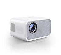 [Buit-in Apps & Auto Keystone] Smart Projector 18000 Lumen Native 1080P Full HD Support 4K, WiFi 6 & Bluetooth, Auto Keystone & Electric Focus, Outdoor Home Cinema Projector for Laptop, PC, Smartphone