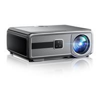 [Buit-in Apps ] Smart Projector 1000 ANSI Brightness for Well-Lit Light, Native 1080P Full HD Support 4K, WiFi 6 Bluetooth 5.2, Auto Keystone & Focus, Home Cinema Projector for Laptop, PC, Smartphone