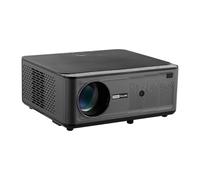 [Buit-in Apps] Smart Projector 1080P Native, 800ANSI/ 28000 Lumen Brightness, Full HD 4K Supported, WiFi 6 & Bluetooth, Auto Keystone & Electric Focus,Projector for Bedroom Home Office Outdoor
