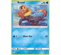 Buizel 35/156 Common Pokemon Card (Ultra Prism) + 1x TitanCards® Toploader