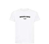 Bukayo Saka Kids T-Shirt - White / S Men