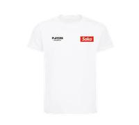 Bukayo Saka Logo Kids T-Shirt - White / 12-13 years