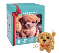 Bukbas Robot Dog, My Realistic Robot Puppy, Robots Dogs That Acts Like Real Dogs, Electronic Interactive Walking Barking Dog Puppy Plush Pet Toys Gifts for Kids 3-8 Year Old Boys Girls Pet Lovers