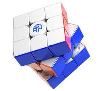Bukefuno GAN 12 Maglev UV 3x3 Magnetic Magic Cube Speed Puzzle GAN12 Maglev UV 3x3 Stickerless Cube Magic 3x3x3 Gans Cubes Flagship (UV Coated Glossy & Primary Internal)