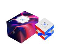 Bukefuno GAN 16 Maglev UV 3 x 3 Magnetic Cube Speed Puzzle without Sticker 56 mm (Glossy UV Coating)