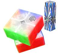Bukefuno GAN 251 Leap (10th Anniversary Version) 2x2 Magnetic Cube Gans Mini Speed GAN251 Leap UV 2x2x2 Stickerless Magnets Magic Puzzle(10th Anniversary)