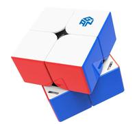 Bukefuno GAN 251 M Pro 2x2 Magnetic Cube Gans Mini Speed GAN 251 Pro 63 2x2x2 Stickerless Magnets 2021 Magic Puzzle(Flagship 251M Pro Matte Surface)