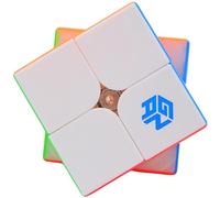 Bukefuno GAN 251 V2 2x2 Cube Gans Mini Speed Stickerless GAN251 V2 51mm Cube 2x2x2 Beginner Toy Magic Puzzle