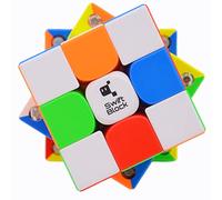 Bukefuno GAN Swift Block 355S 3x3 Magnetic Speed Magic Cube 2023 Magic Cube GAN Swift Cube 355 S 3x3x3 Stickerless Cube