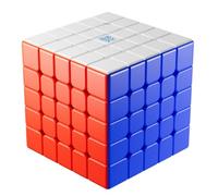 Bukefuno MoYu Aochuang V6 DoubleTrack UV 5x5 Magic Cube Puzzle Magnetic Moyu Aochuang WRM V6 112 Magnets, 2Track UV Magic Cloth Stickerless 5x5 Cube Speed