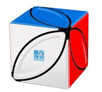 Bukefuno MoYu MFJS Magic Speed Cube Maple Leaf Shape Stickerless for Classroom (Standard Version)