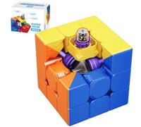 Bukefuno MoYu Super RS3M 2022 Maglev 3x3 Version Magnetic Speed Cube Stickerless MFJS Magic Puzzle 3x3x3 Cube Moyu 2022 Super RS3M Maglev Cubes