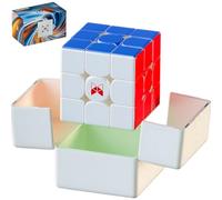 Bukefuno QY X Man Tornado V5 M UV 3x3 Flagship Magnetic Speed Magic Cube 2026 QY Toys Tornado V5M 3x3x3 Stickerless Cubes Puzzle(Magnetic Core UV Flagship)