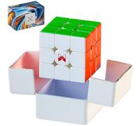 Bukefuno QY X Man Tornado V5 Pioneer MagLev UV 3x3 Speed Magic Cube QY Toys Tornado V5M UV MagLev 3x3x3 Puzzle 2026 Cubes Stickerless(Pioneer Version)