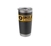 Bukele Bitcoin Stainless Steel Insulated Tumbler