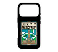 Bukhara Uzbekistan Flag Kalon Minaret Travel Art Design Case for iPhone 17 Pro