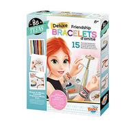 Buki France Be Teens Deluxe Friendship Bracelets Jewellery Making Gift Set. 15x Friendship Bracelets with Instructions & Accessories. Arts & Crafts Present for Kids. Suitable for Boys & Girls 8+