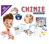 Chemistry Set with 75 Experiments - White