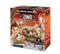 Buki Dino Egg Maxi Pack, Dinosaur Excavation Kit for Kids, Ages 6+